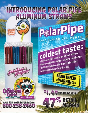 Polar Pipe Aluminum Straws